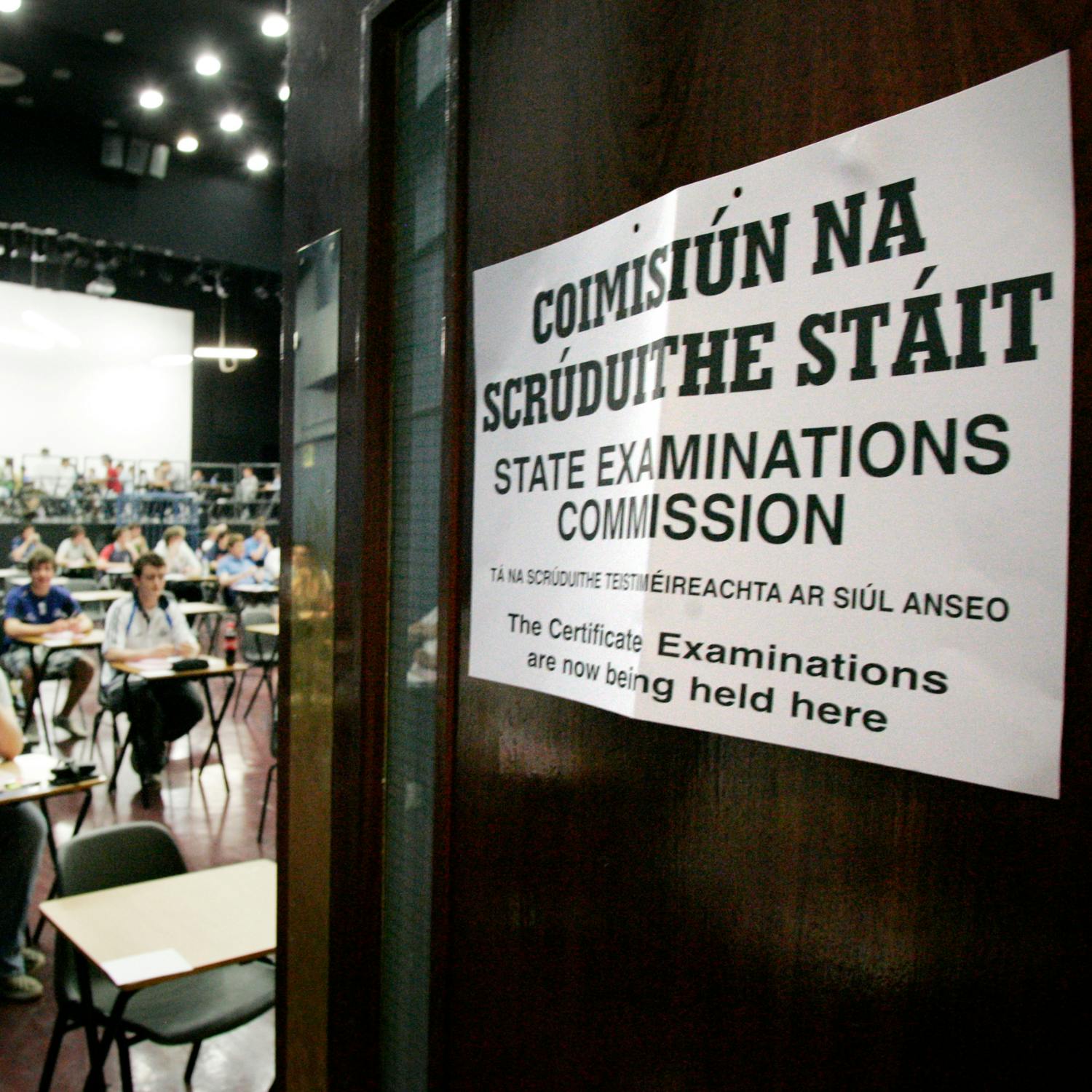 What's causing students not to sit the Irish leaving cert exams?