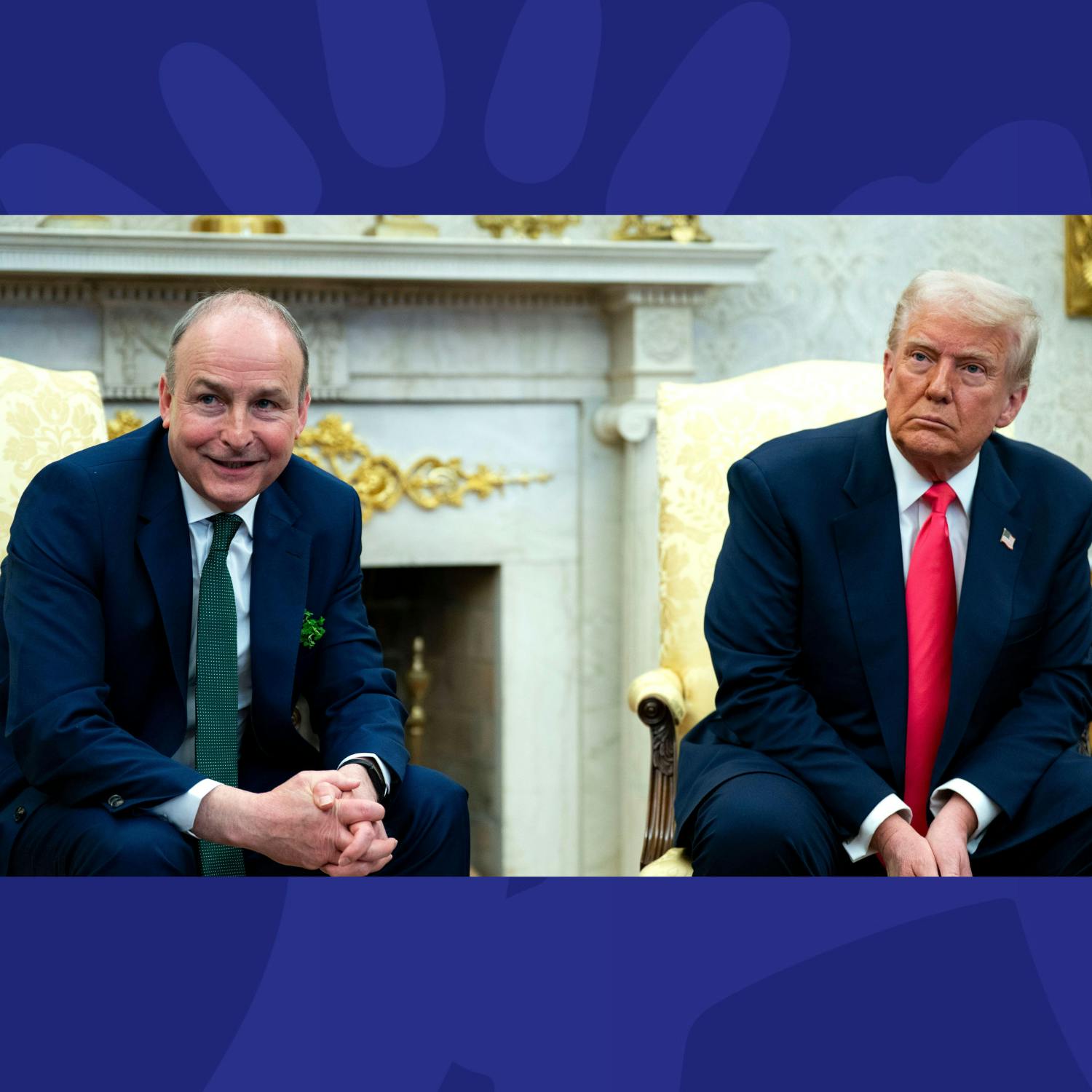 Tariffs, Gaza & Ukraine - Taoiseach Meets With US President At The White House