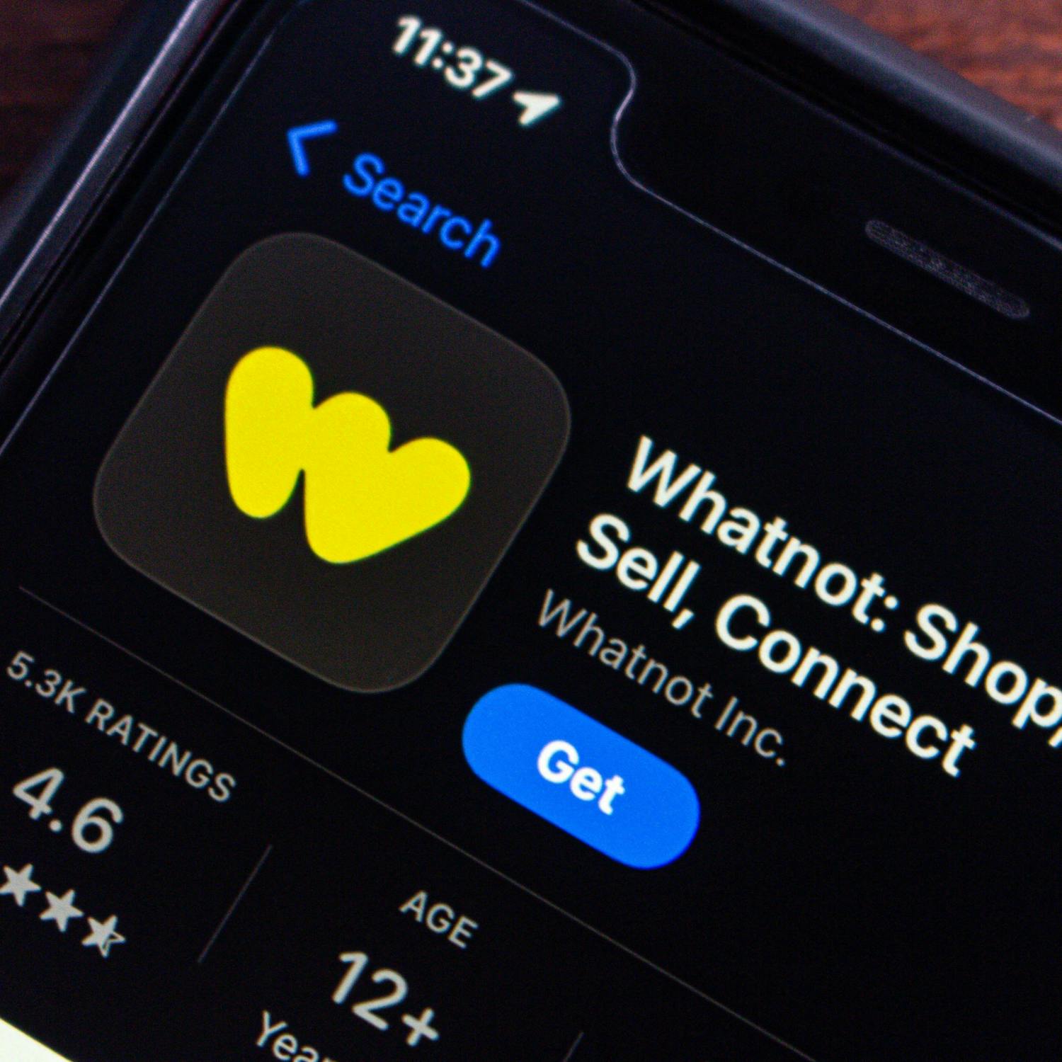 The business of the Whatnot app