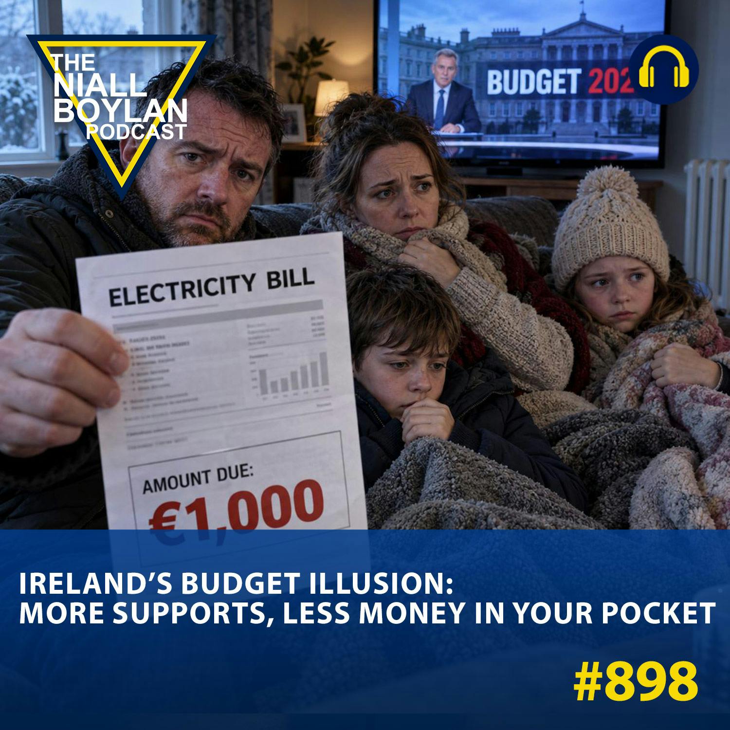 #898 Ireland’s Budget Illusion: More Supports, Less Money in Your Pocket