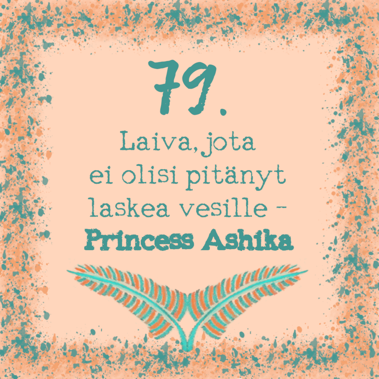 79. Laiva, jota ei olisi pitänyt laskea vesille – Princess Ashika