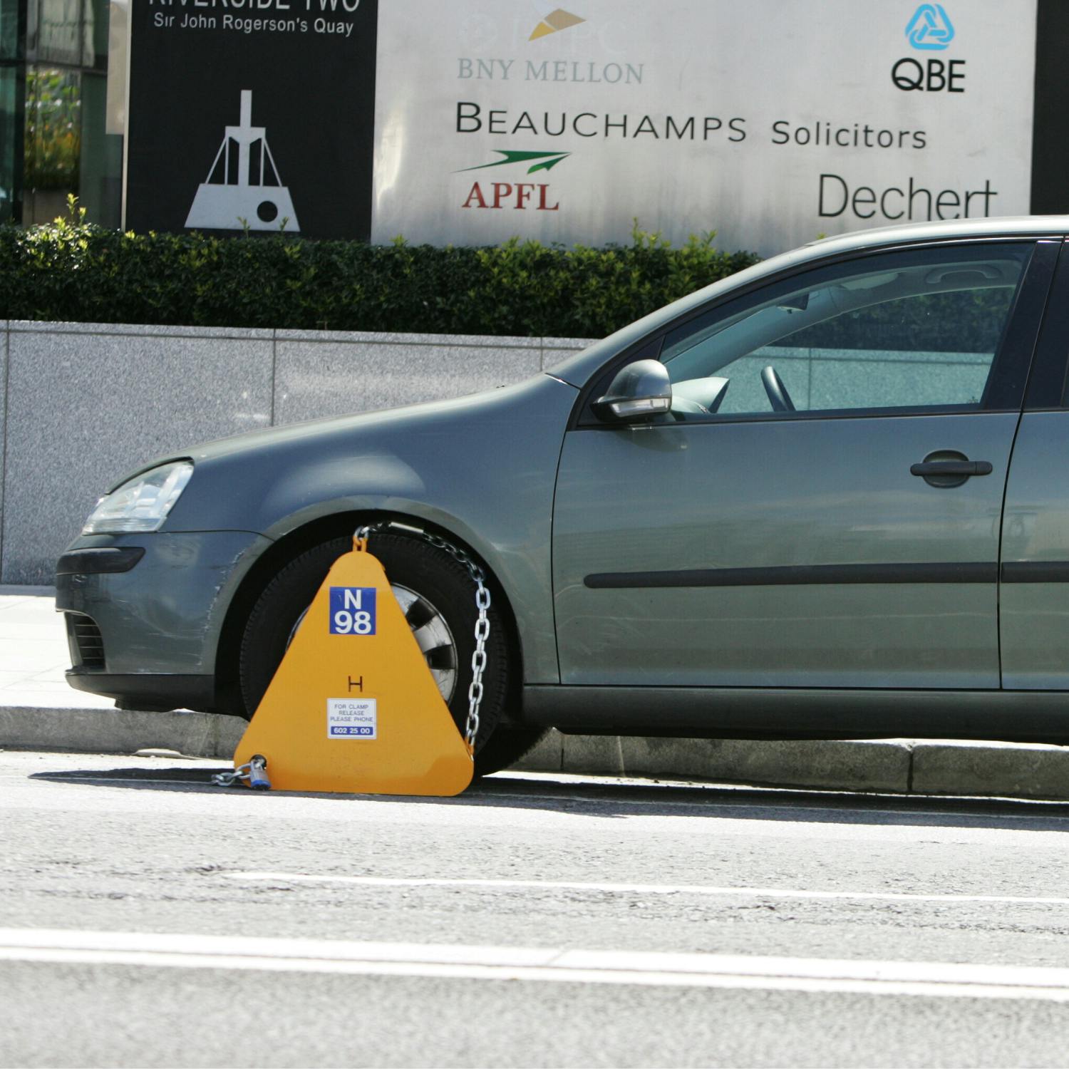 Calls for a clamp down on clamping in towns and cities! Calls for a clamp down on clamping in towns and cities!