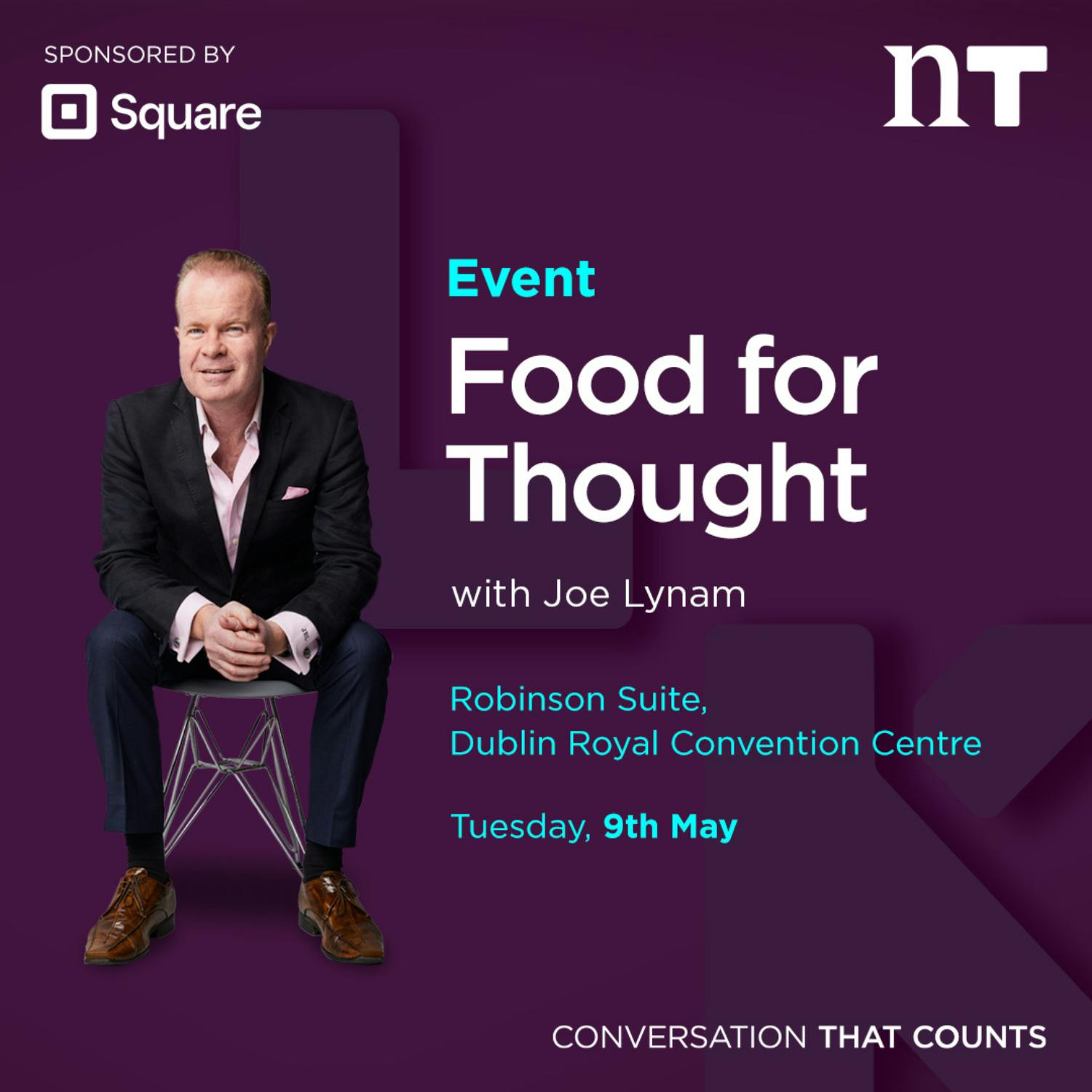 cover of episode The 'Food For Thought' event with Joe Lynam