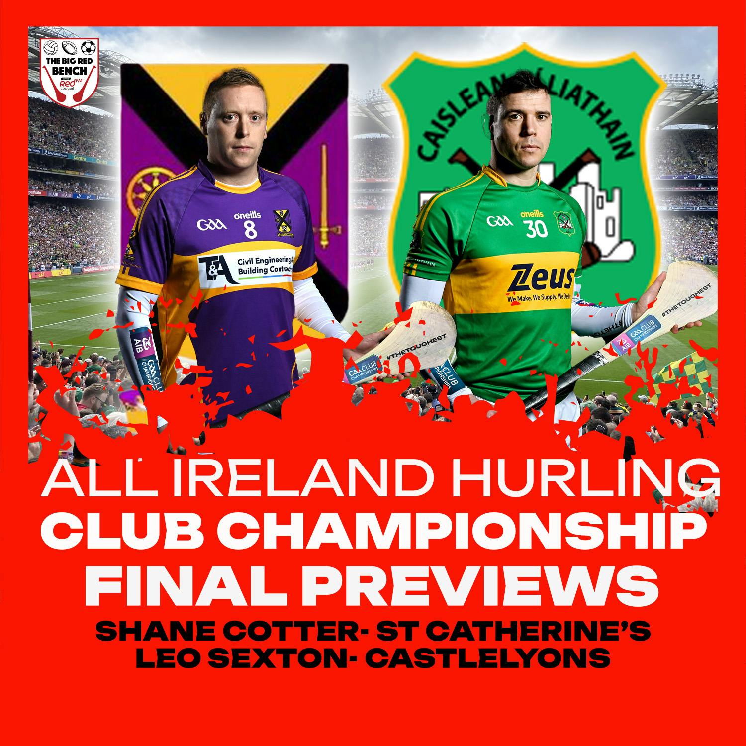 Shane Cotter (St Catherine's) & Leo Sexton (Castlelyons) All Ireland  Hurling Club Finals Preview #TheToughest episode artwork