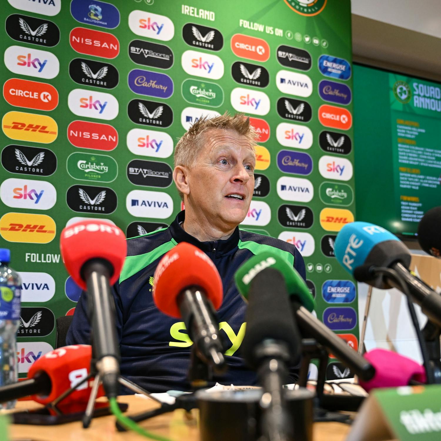Sport with John Duggan: Irish squad for World Cup playoffs
