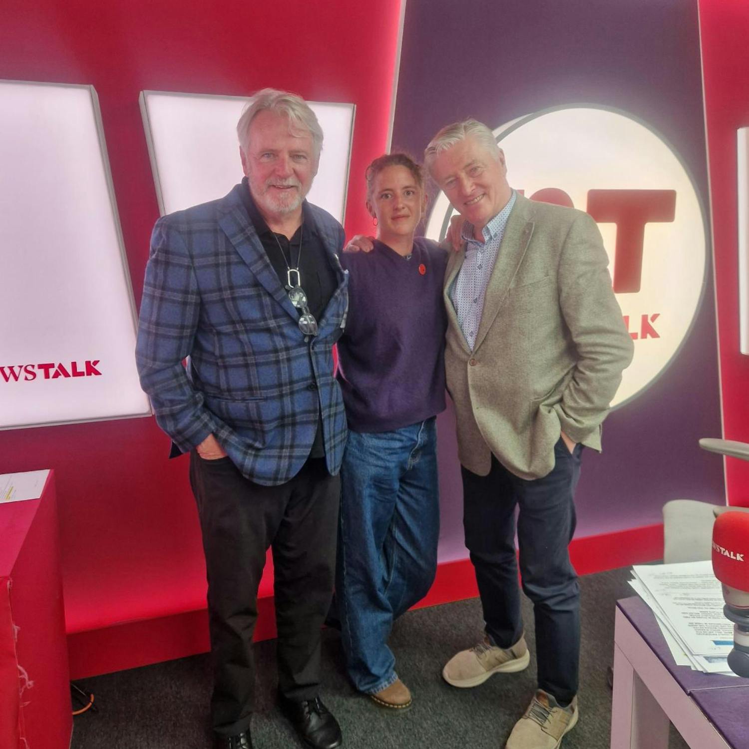 Aidan Quinn and Louisa Harland star in 'The Walsh Sisters'