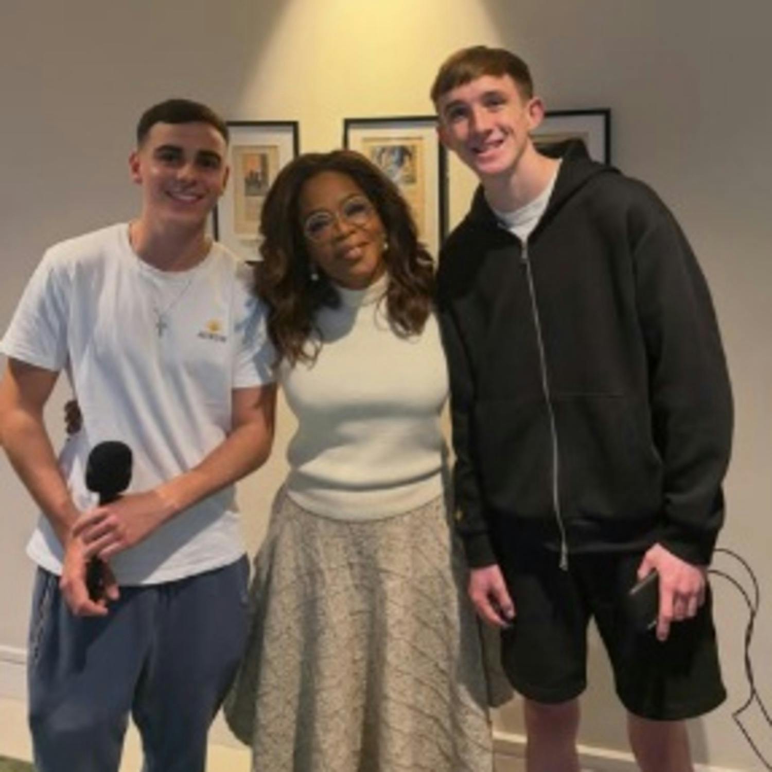 The Dublin teens who blagged interview with Oprah