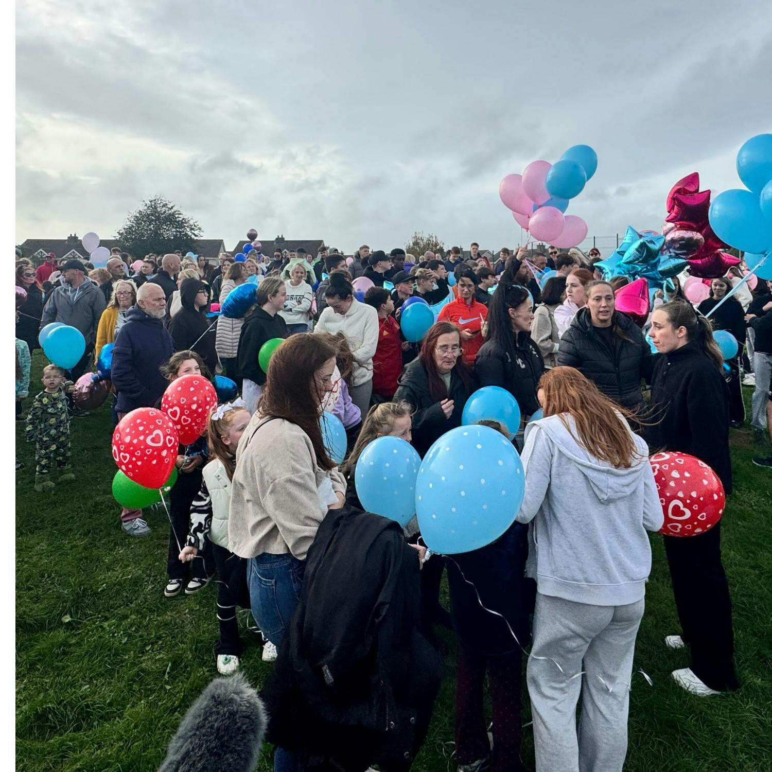 Vigil held in Waterford for the English family