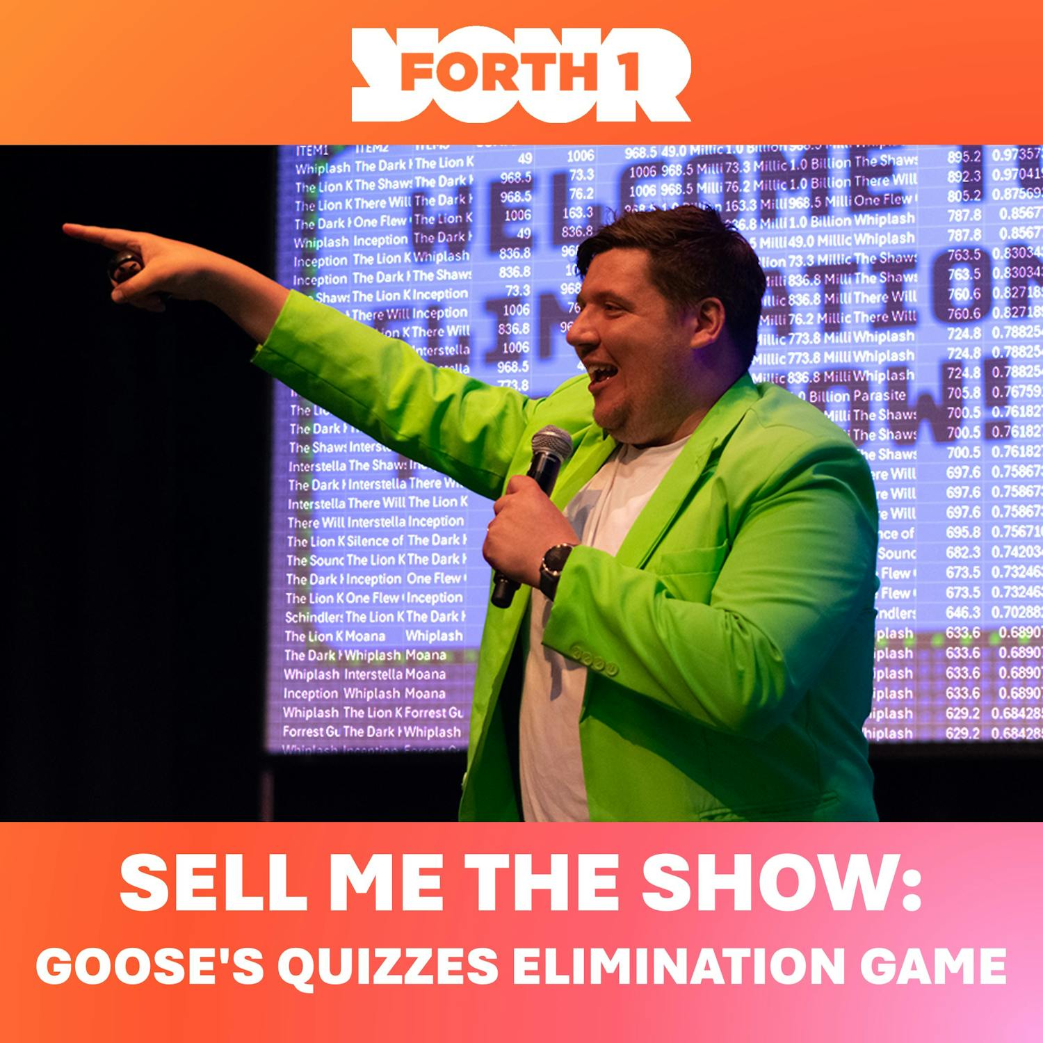 Sell Me the Show: Goose's Quizzes Elimination Game Sell Me the Show: Goose's Quizzes Elimination Game