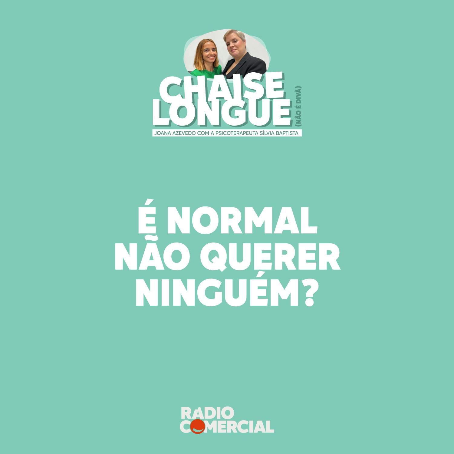 É normal não querer ninguém?