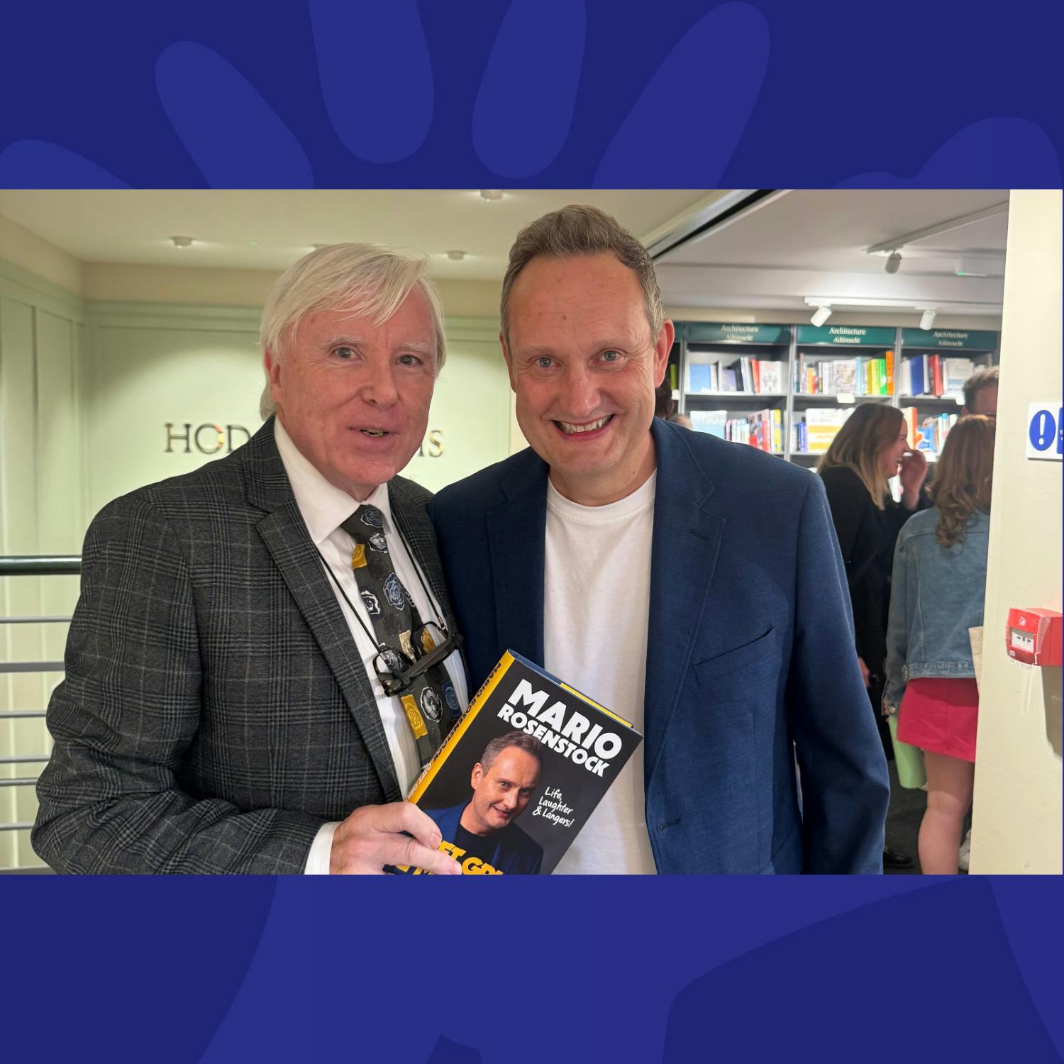 Gift Grub: Mario Rosenstock's Big Book Launch