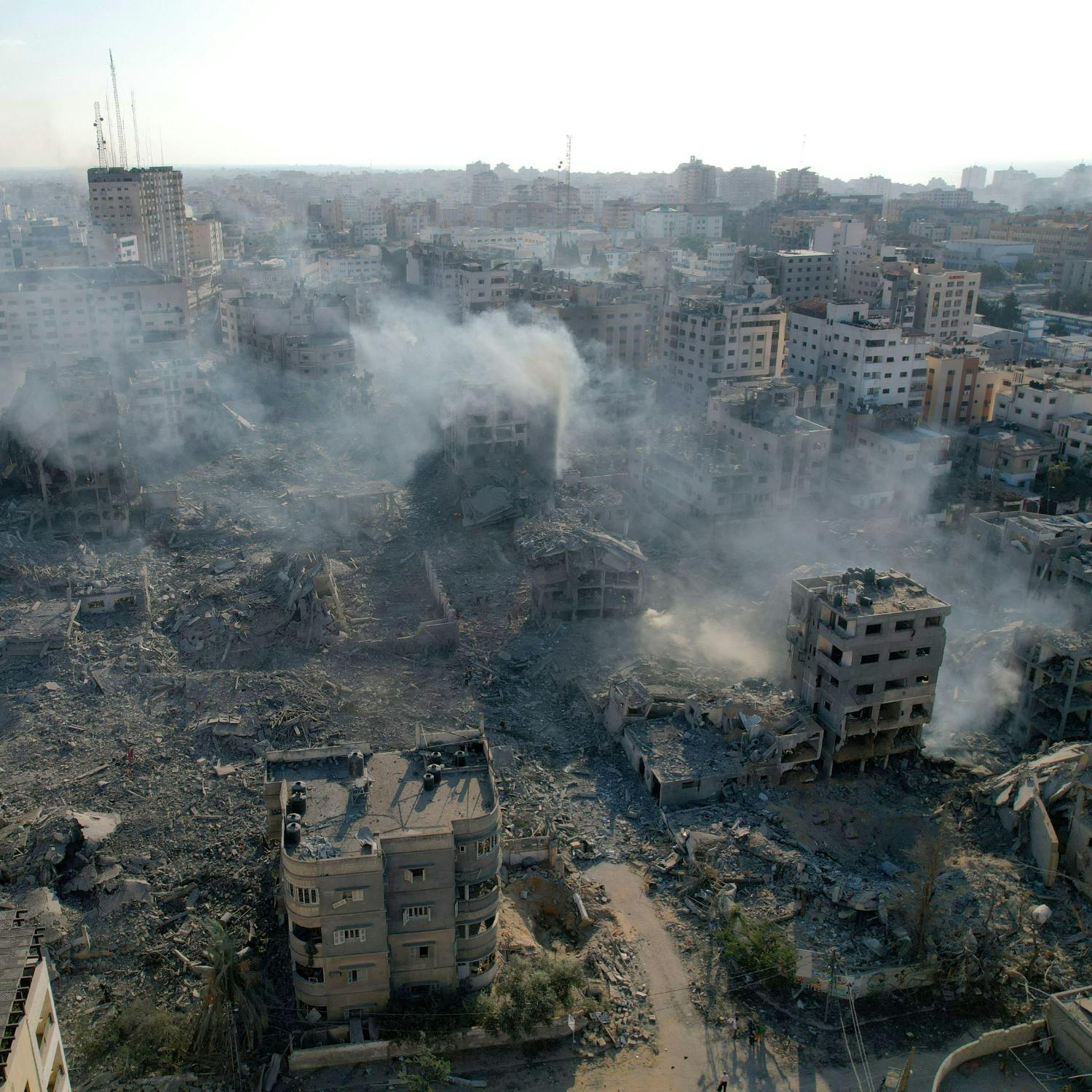 Benjamin Netanyahu has defended his plan to take control of Gaza City