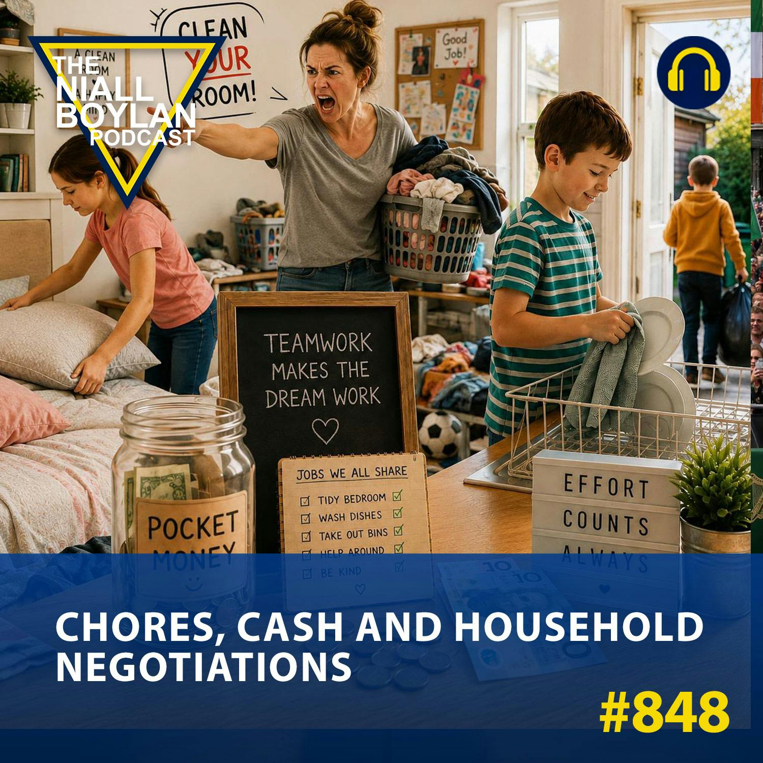 #848 Chores, Cash and Household Negotiations episode artwork