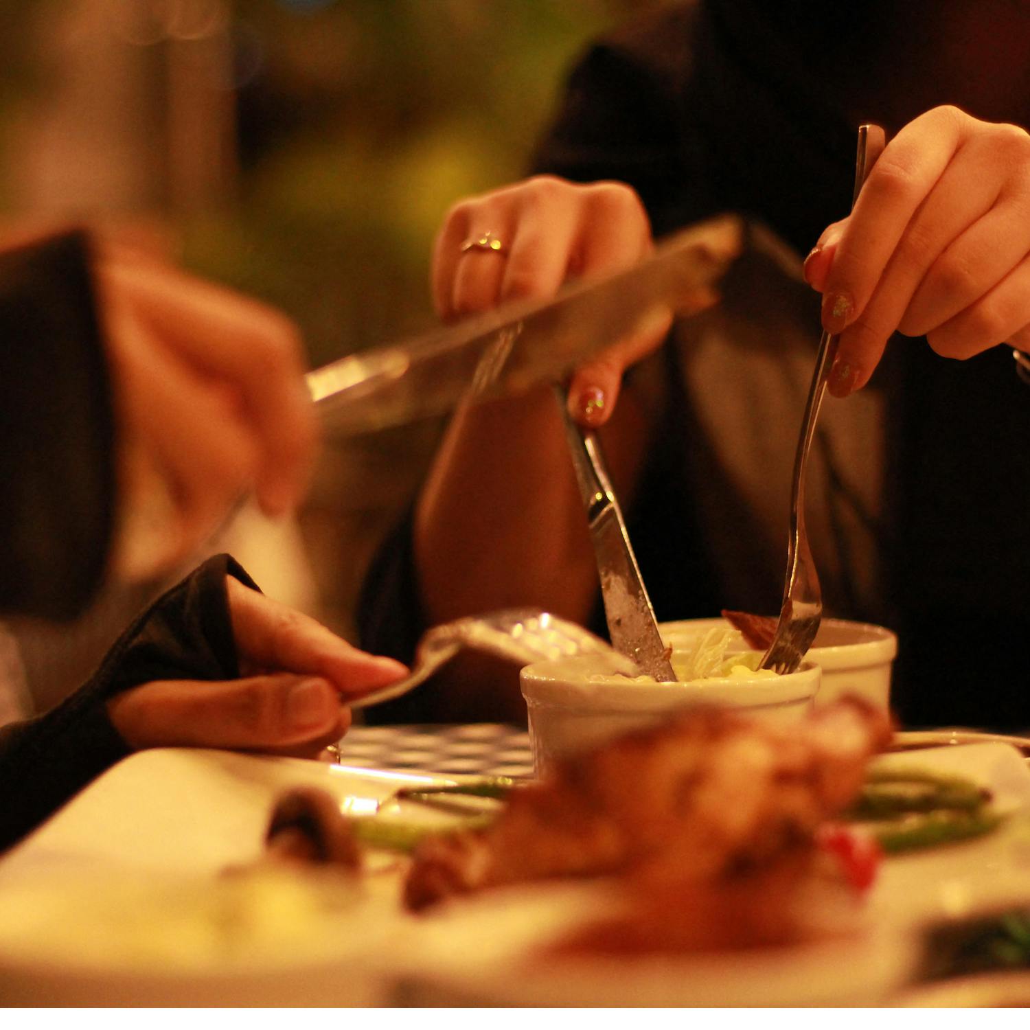 Food really does taste better when you swiped it off another person’s plate!
