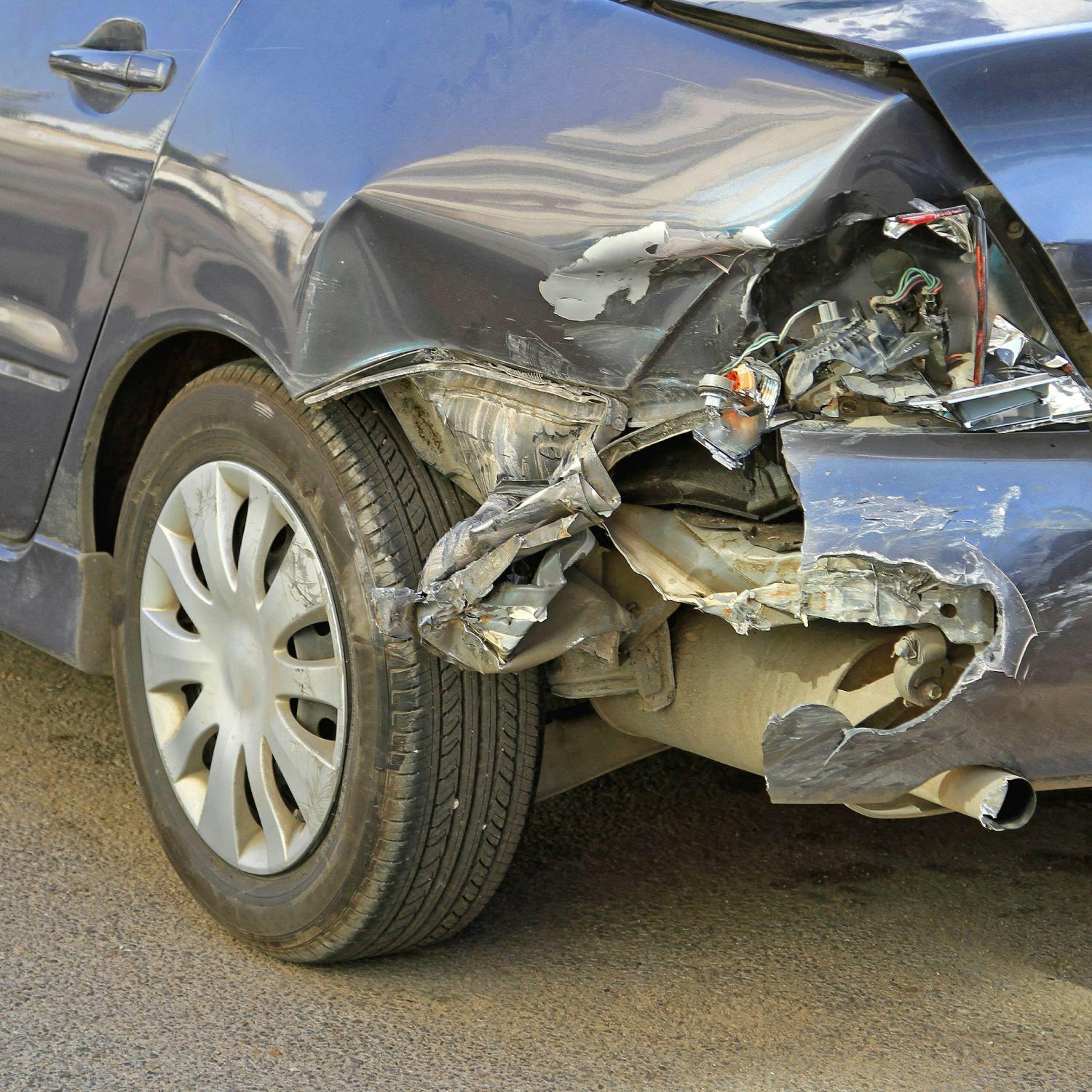 What should you do after a vehicle collision?