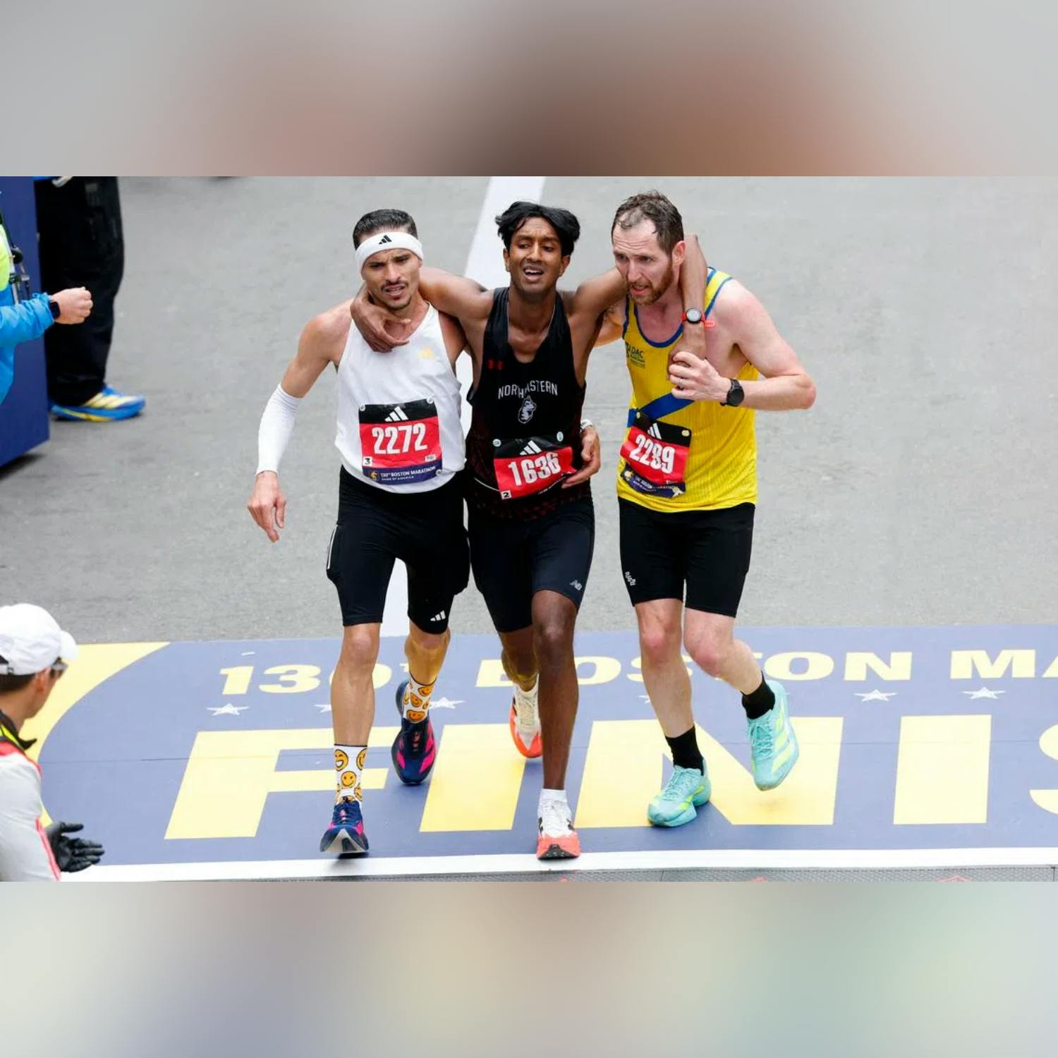 County Down marathon runner praised for sportsmanship in Boston
