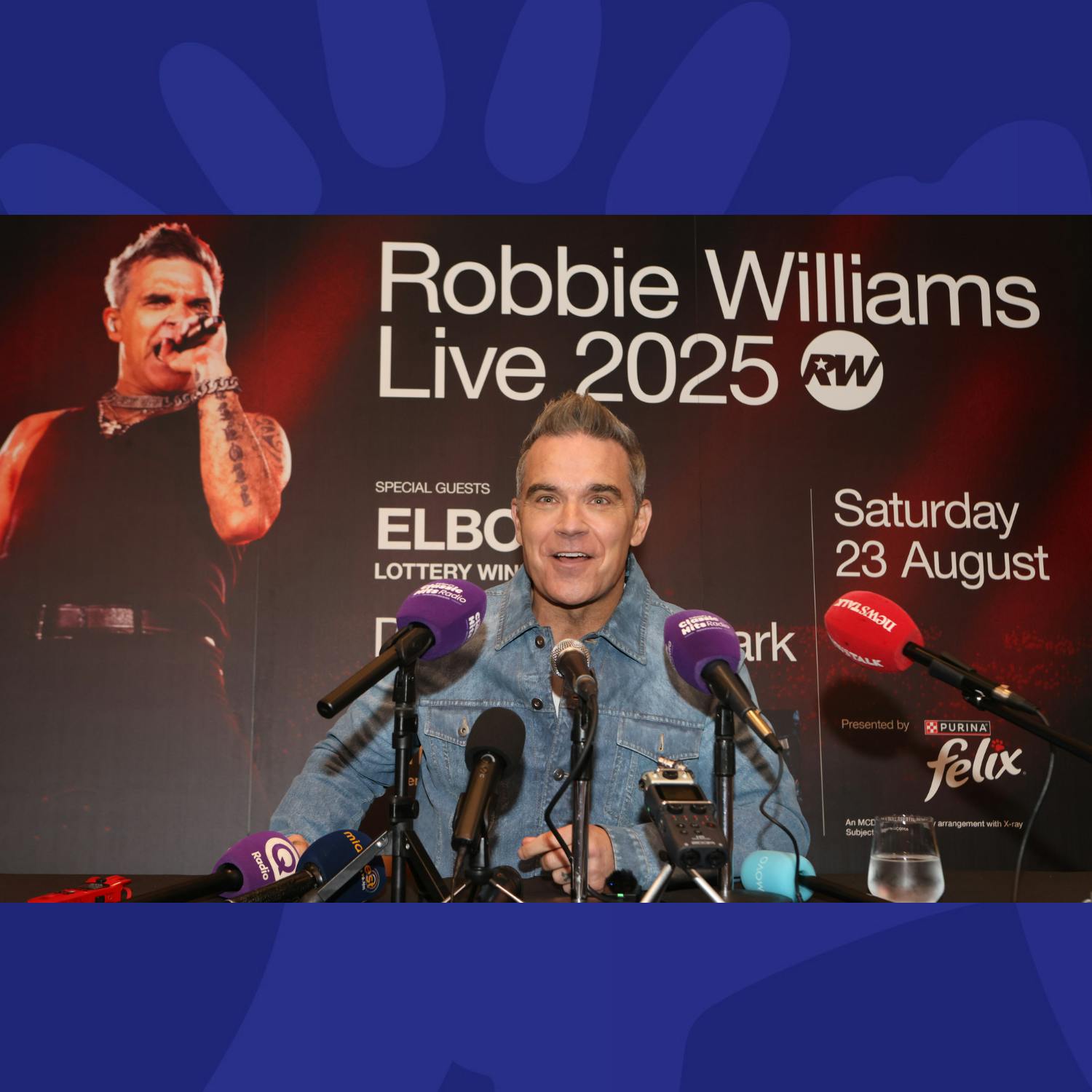 Gift Grub: Robbie Williams Lets Garron Noone Entertain You