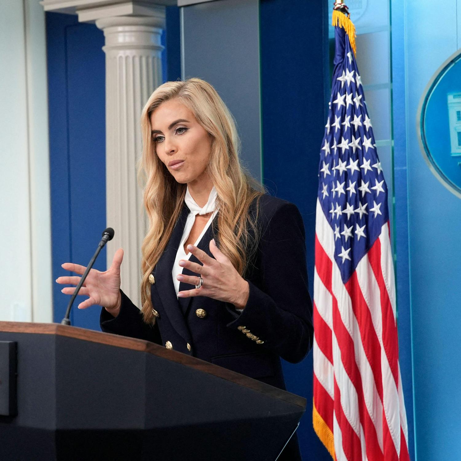 A bumpy start for Donald Trump's new spokeswoman